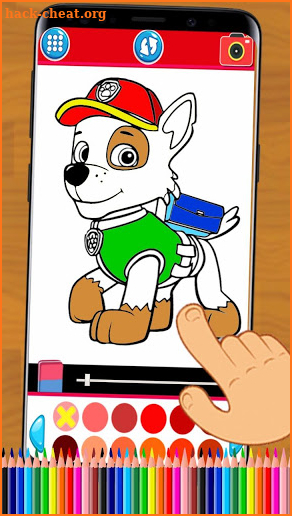 Paint paw Kids vs Coloring Patrols book screenshot