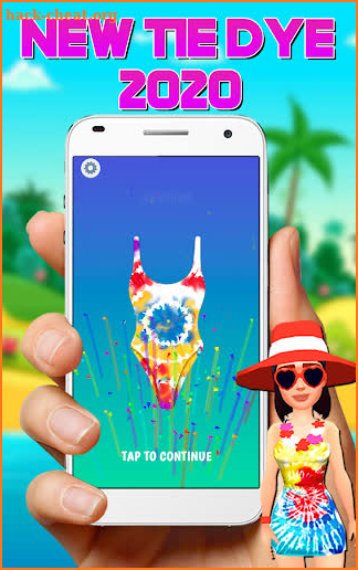 Paint Tie Dye Games screenshot