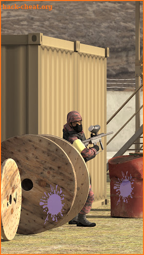 Paintball Attack 3D: Color War screenshot