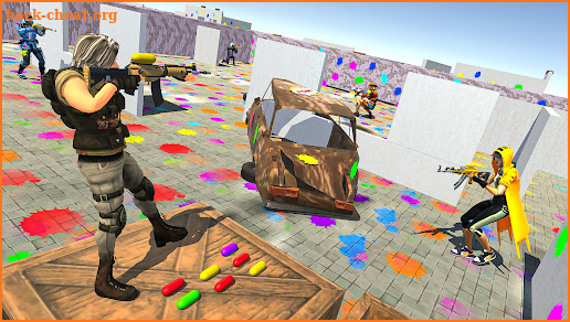 Paintball Gun Shooting Games : Paint Ball Shooter screenshot