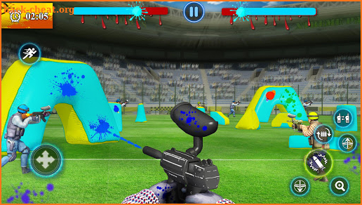 Paintball Shooting 2019:Army Training Battleground screenshot