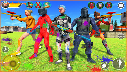 Paintball Shooting Arena 3D - New Paintball Games screenshot