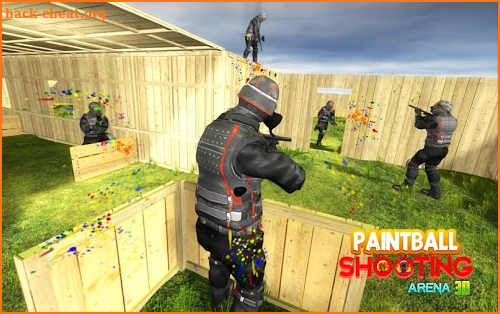 PaintBall Shooting Arena3D : Army StrikeTraining screenshot