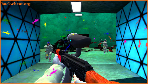 Paintball Shooting Battle - Army Gun Training screenshot