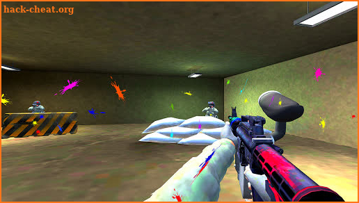 Paintball Shooting Battle - Army Gun Training screenshot