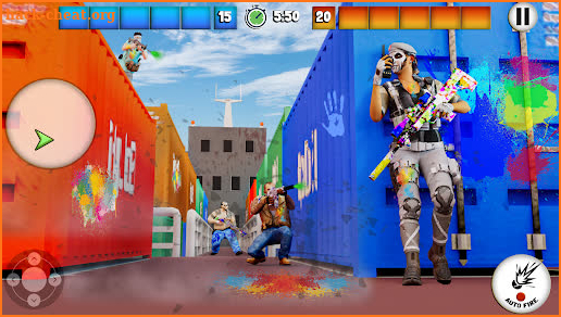 Paintball Shooting Game 3d screenshot