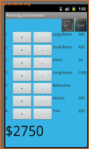 Painting Job Estimator Pro screenshot