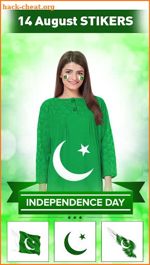 Pak Flag Face Photo Editor:14 Aug Independence Day screenshot