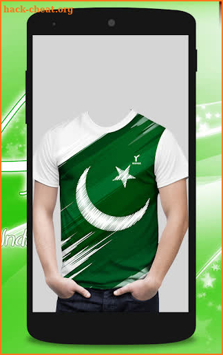 Pak Flag Shirt Photo Editor - 14 August screenshot