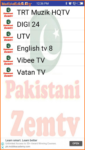 Pakistani Zemtv screenshot