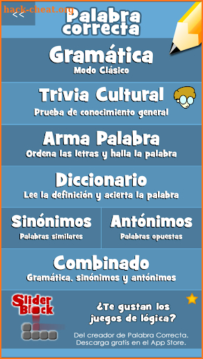 Palabra Correcta screenshot