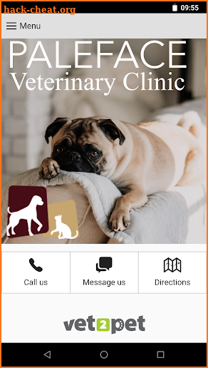 Paleface Vet Clinic screenshot