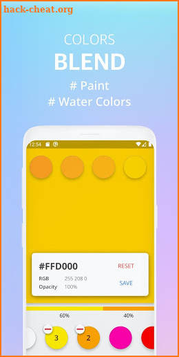 Paleto - mixing colors screenshot