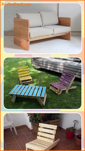 Pallet Chair DIY screenshot