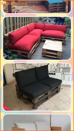 Pallet Chair DIY screenshot