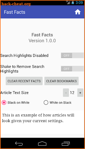 Palliative Care Fast Facts screenshot