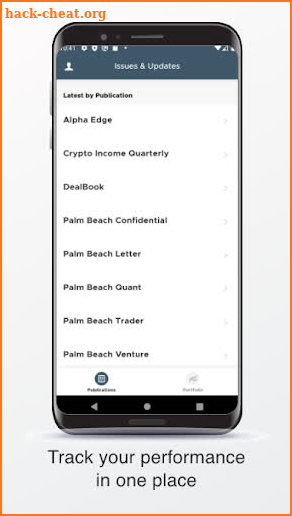 Palm Beach Research Group screenshot