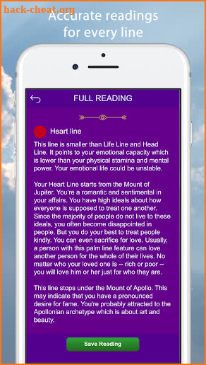 Palm Reading Insights -- Palmistry Palm Reader App screenshot