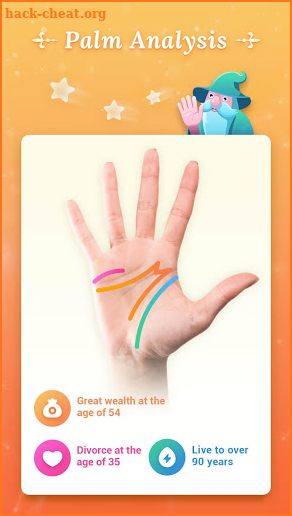 Palm Secret -Aging Camera, Palm Reader, Horoscope screenshot