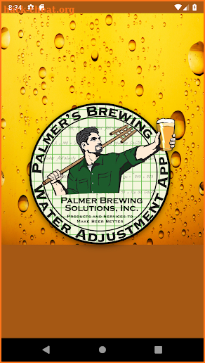 Palmer's Brewing Water Adj App screenshot