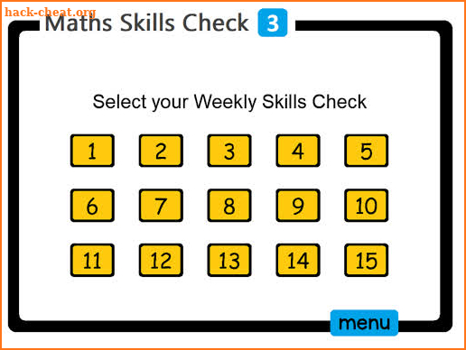 PAM Maths Skills Check 3 screenshot