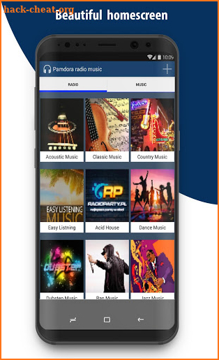 Pamdora Music Radio Station - USA Radio Stations screenshot