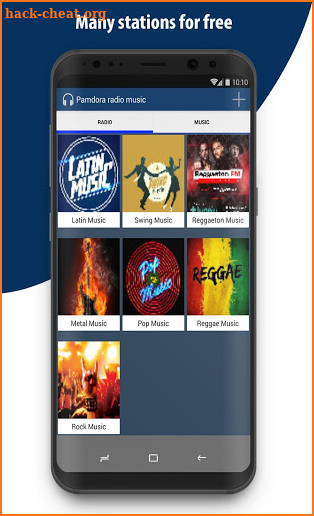 Pamdora Music Radio Station - USA Radio Stations screenshot