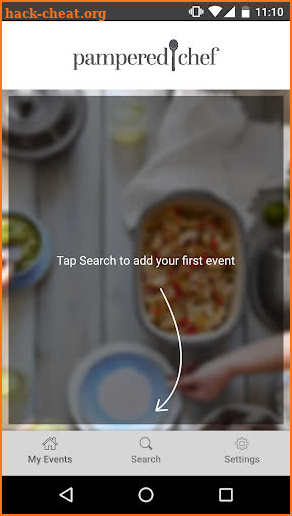 Pampered Chef Events screenshot