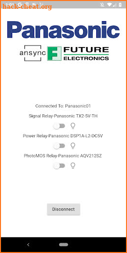 Pan 1780 Relay Eval screenshot