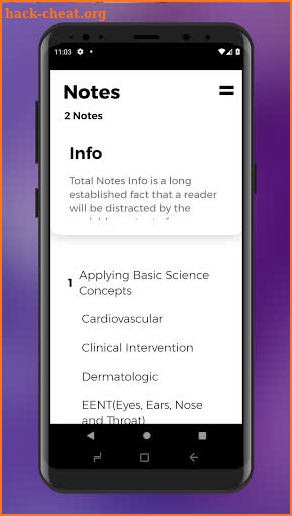 PANCE PREP APP screenshot