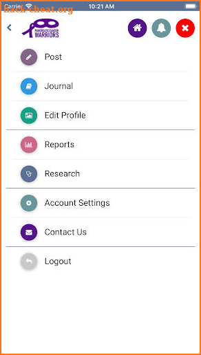 Pancreatic Cancer Warriors screenshot