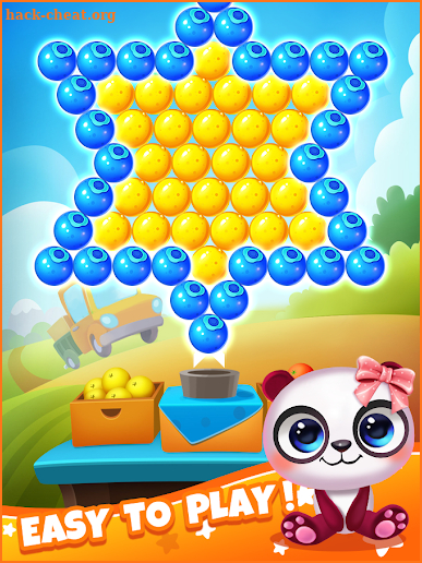 Panda Bubble Rescue Garden screenshot