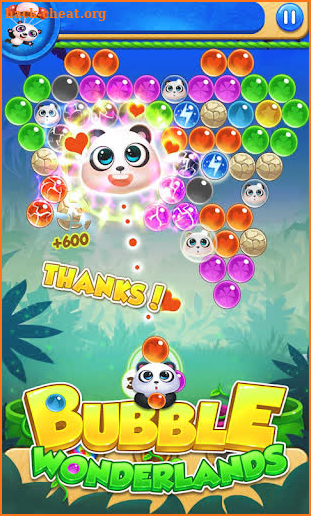 Panda bubble shooter Pop - Bubble Panda screenshot