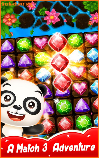 Panda Gems - Jewels Game Match 3 Puzzle screenshot