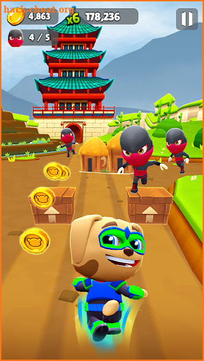 Panda Hero Run Game screenshot