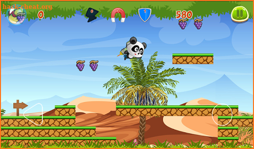 Panda Jungle Runner-adventures games screenshot