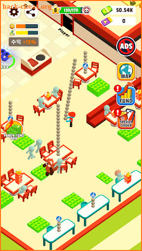 Panda Kitchen : Idle Tycoon screenshot