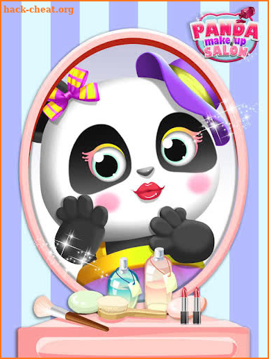 Panda Makeup Match 3 screenshot