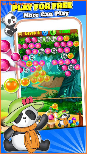 Panda Rescue 2020 Legends: New Bubble Shooter screenshot