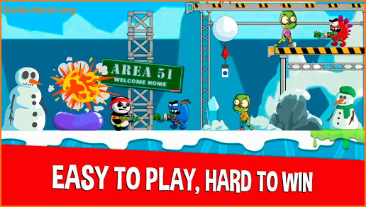 Pandamia: monster shooter - run & gun platformer screenshot