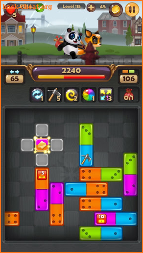 Pandamino -  A Color Slide Puzzle Adventure screenshot