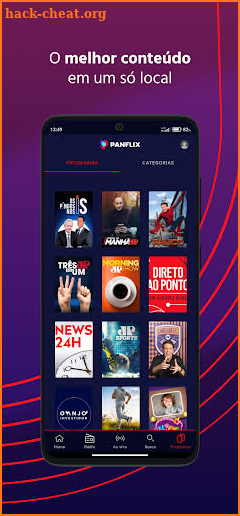 Panflix screenshot