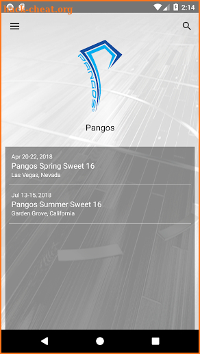 Pangos screenshot