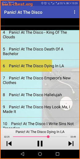 Panic! At The Disco Songs screenshot