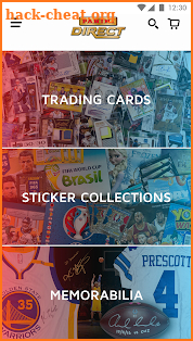 Panini Direct screenshot