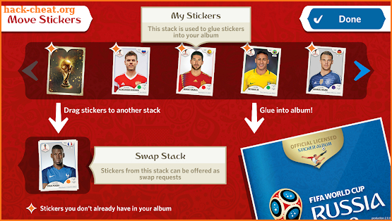 Panini Sticker Album screenshot