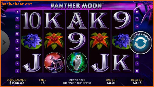 PANTHER MOON (FREE SLOT MACHINE SIMULATOR) screenshot