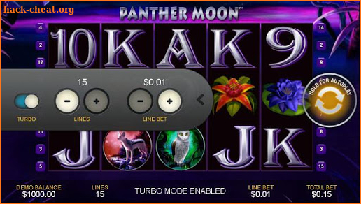 PANTHER MOON (FREE SLOT MACHINE SIMULATOR) screenshot