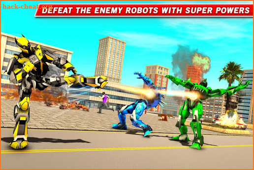 Panther Robot Transform Robot Transforming Games screenshot