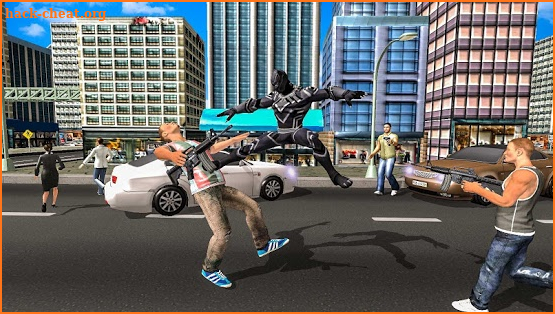 Panther Super Hero Crime City Battle screenshot